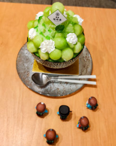 福禄壽さんのまるごとメロンのかき氷とぺっこり探検隊