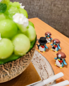 福禄壽さんのメロンのかき氷とぺっこり探検隊