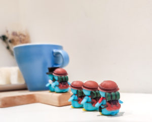 キエロコーヒーさんのフルーツサンドを目指すぺっこり探検隊