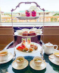 ディズニーランドホテルのアフタヌーンティーセット