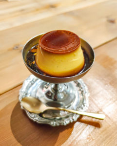 田原町のカフェ、フロムアファーさんのプリン