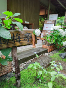 鎌倉のかふぇ楊梅亭さんの看板