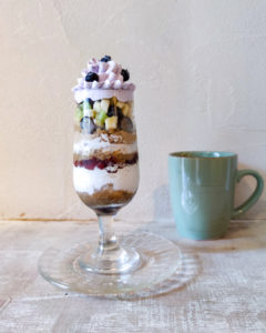 下北沢のカフェ、8joursさんの紅茶のトライフル