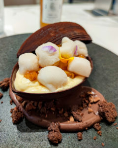 自由が丘のカフェ、カフェベルアメールさんのフローラルカカオ