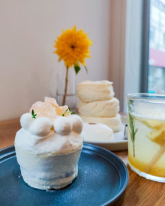 高円寺のカフェ、アイムさんのアイムケーキとアイムパンケーキ